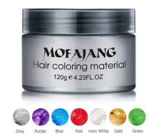 Temporäre Haarfarbe Wachs 7 Farben erhältlich